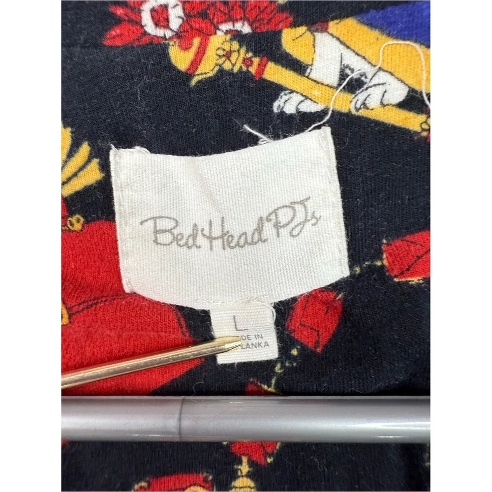 BedHead pjs set top and pants Black Corgi & Colorful Accessory Print Pajama Set - Picture 10 of 15